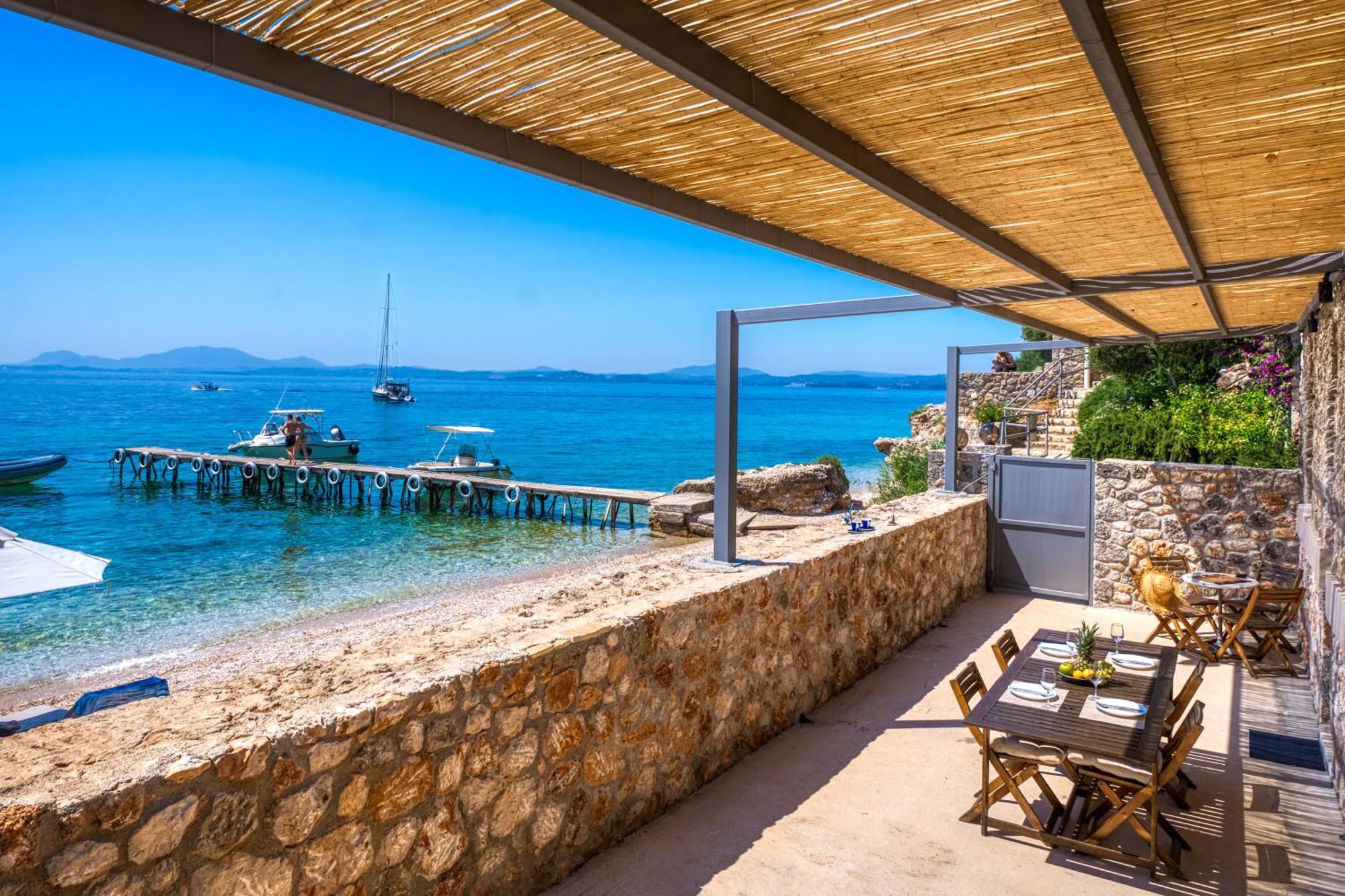 Glyfa Beach Villas Barbati Extérieur photo