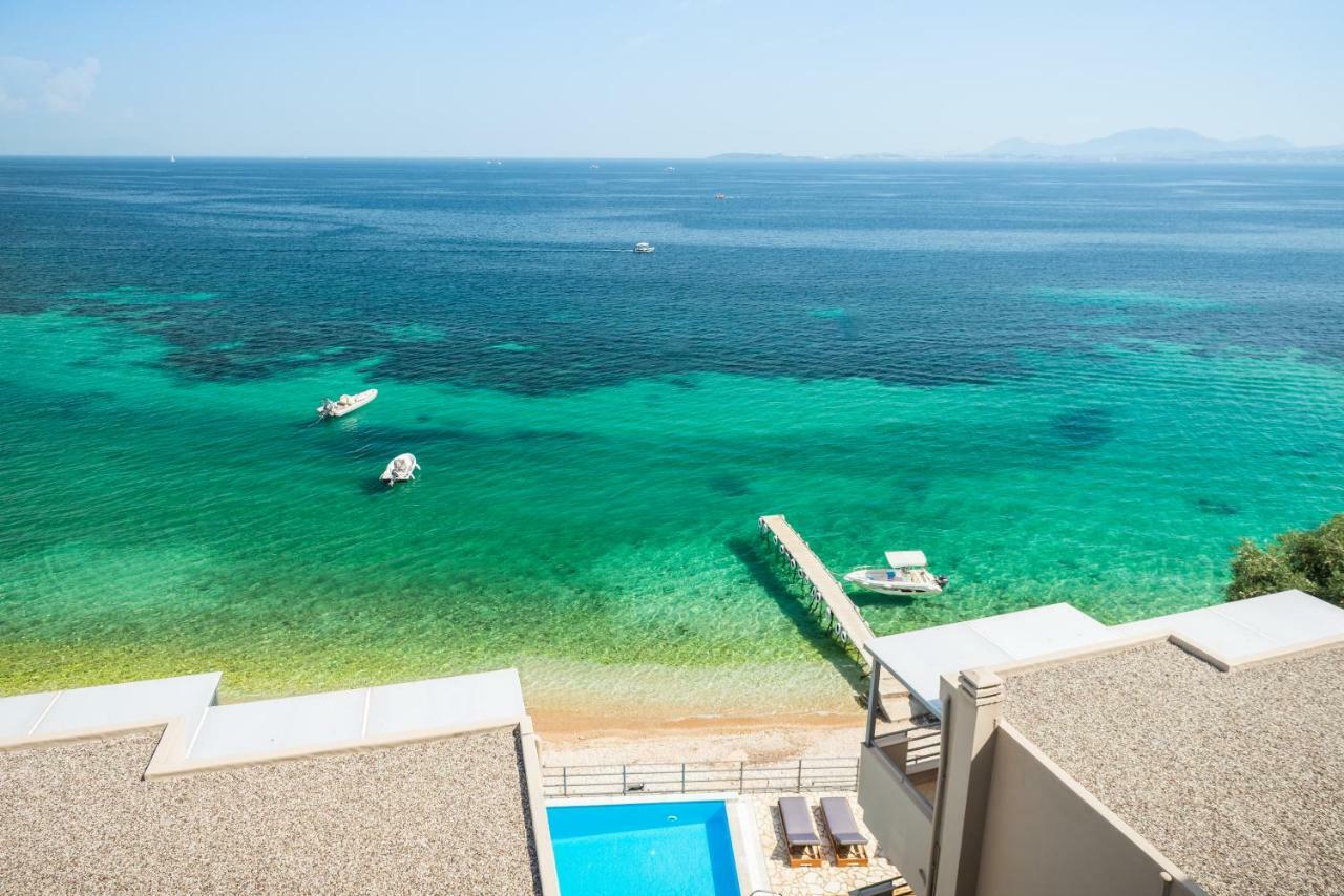 Glyfa Beach Villas Barbati Extérieur photo