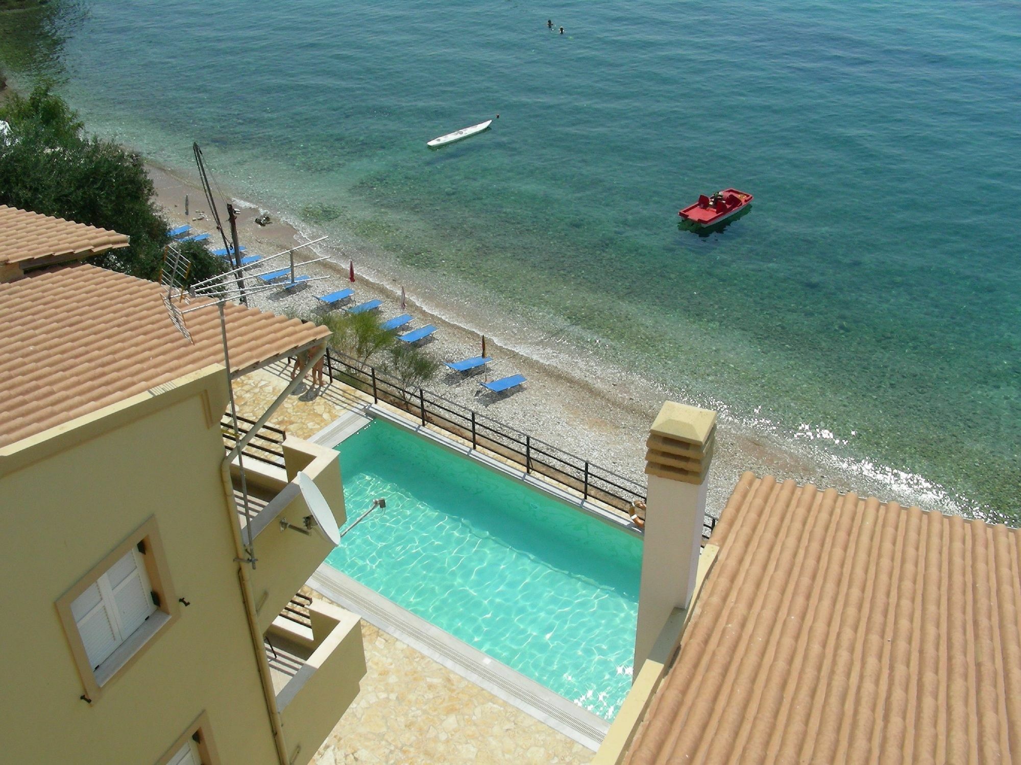 Glyfa Beach Villas Barbati Extérieur photo