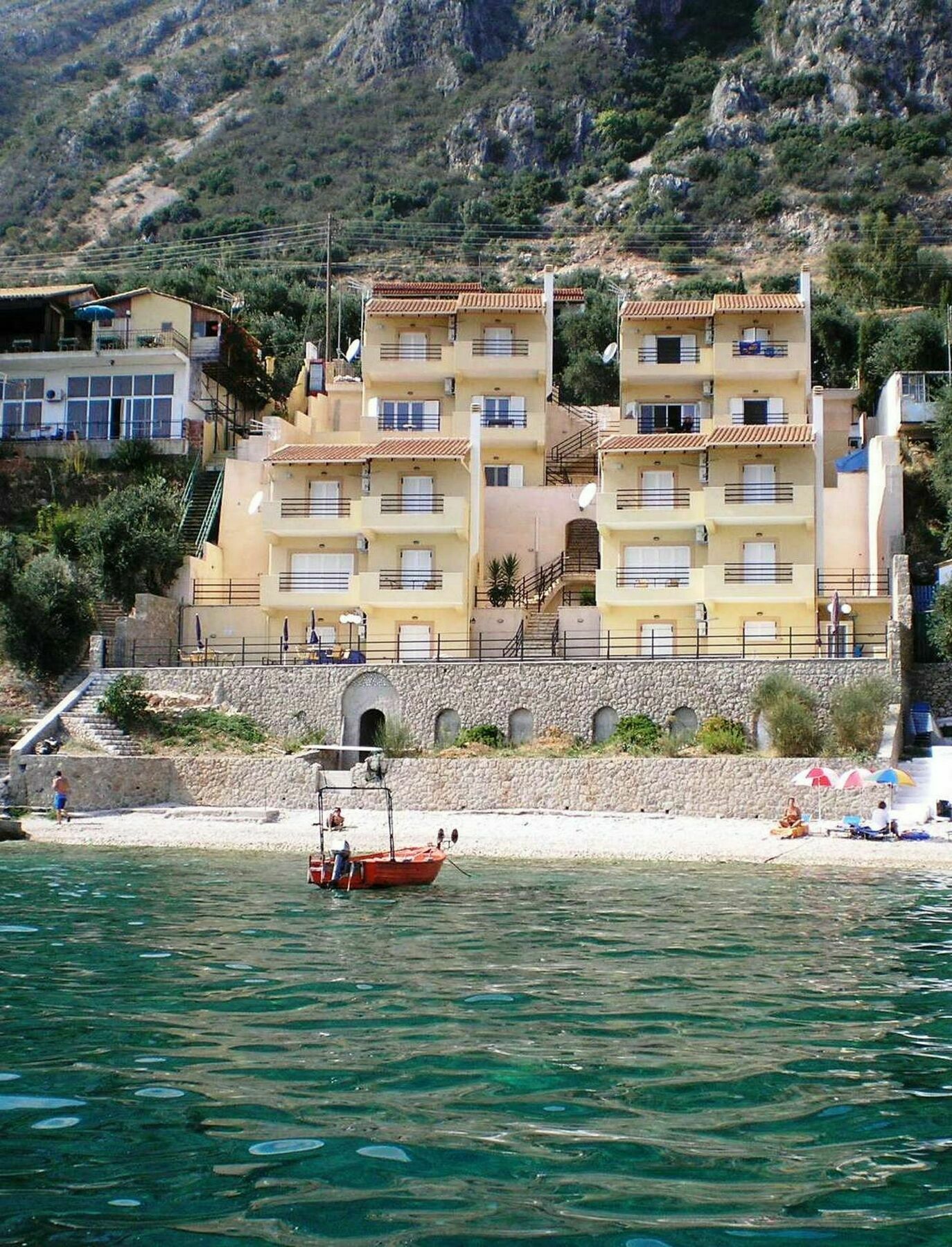 Glyfa Beach Villas Barbati Extérieur photo
