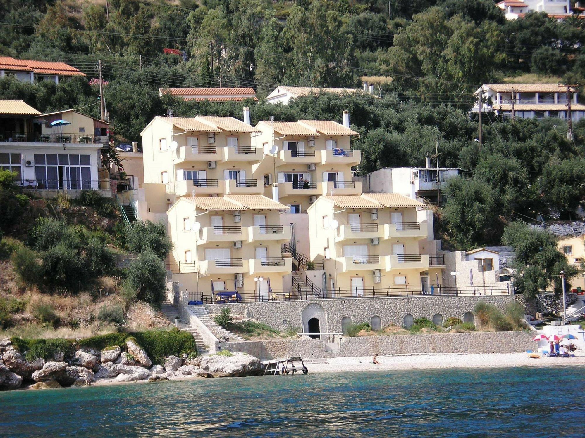 Glyfa Beach Villas Barbati Extérieur photo